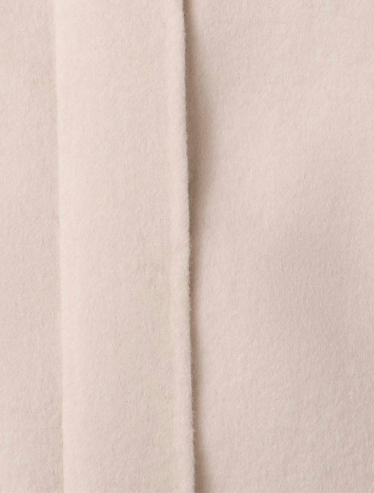 Eden Zip Through Felled Jacket Cream