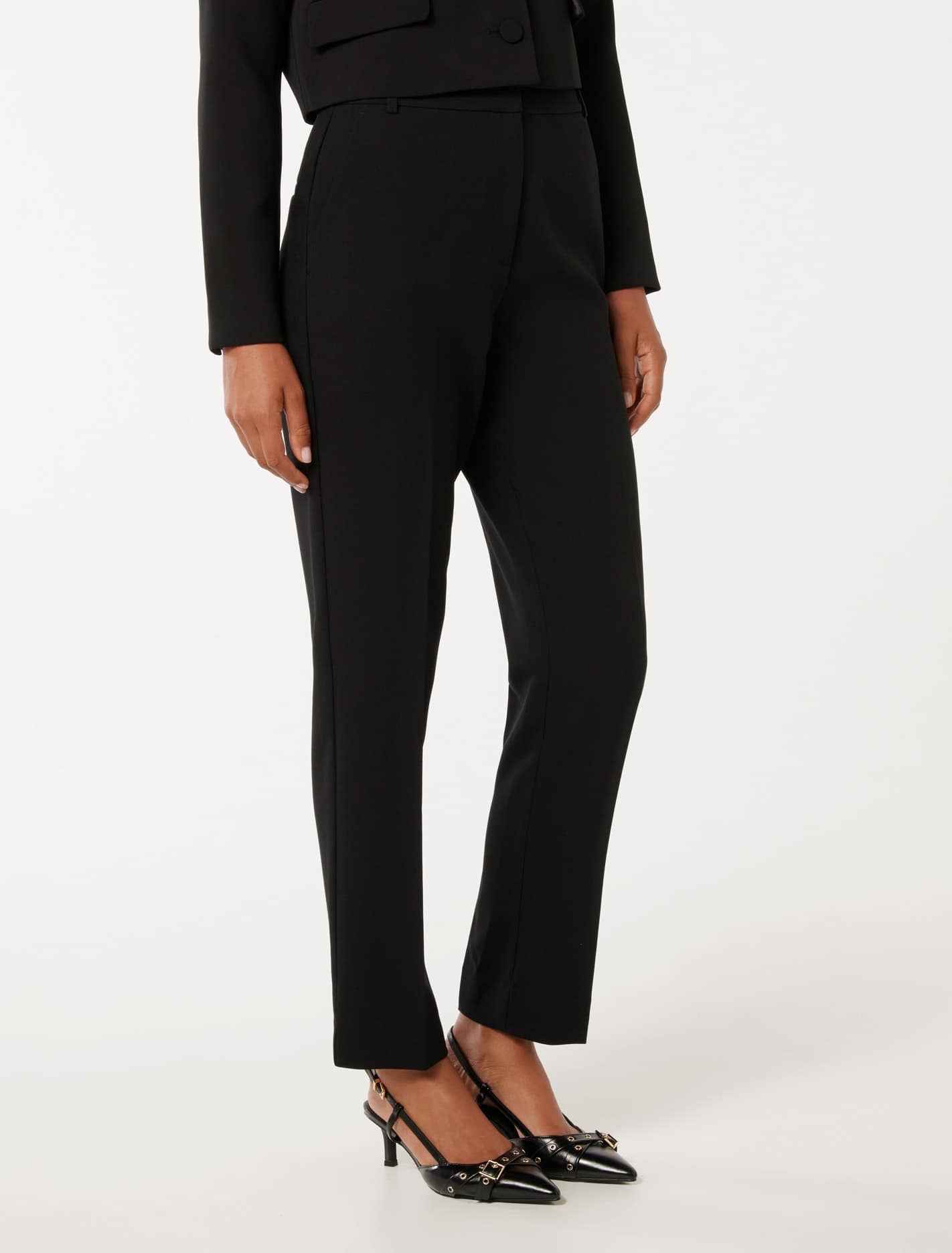 Asher Tapered Pants Black