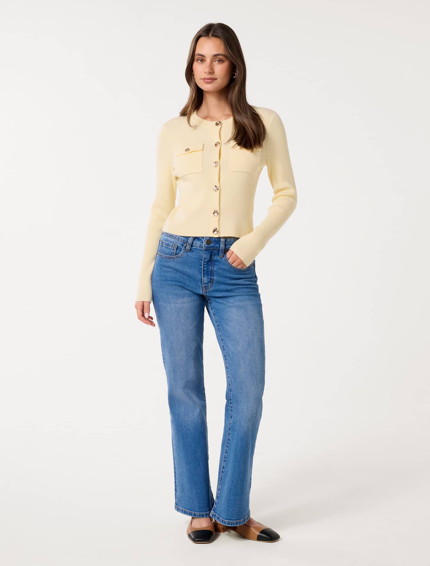Delta Utility Knit Cardigan Vanilla