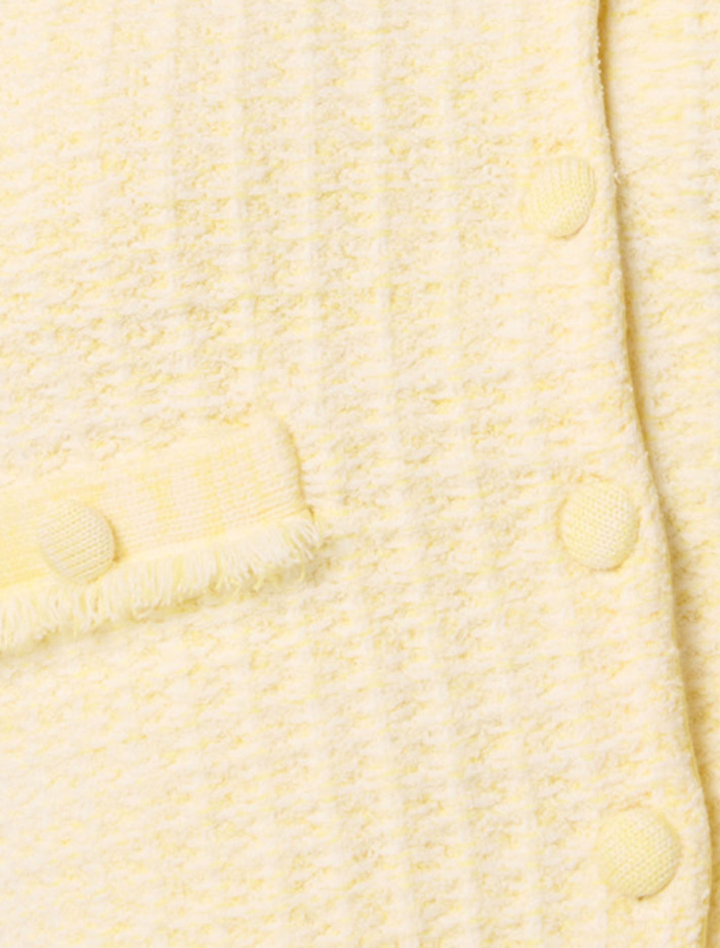 Aria Bouclé Knit Tank Lemon