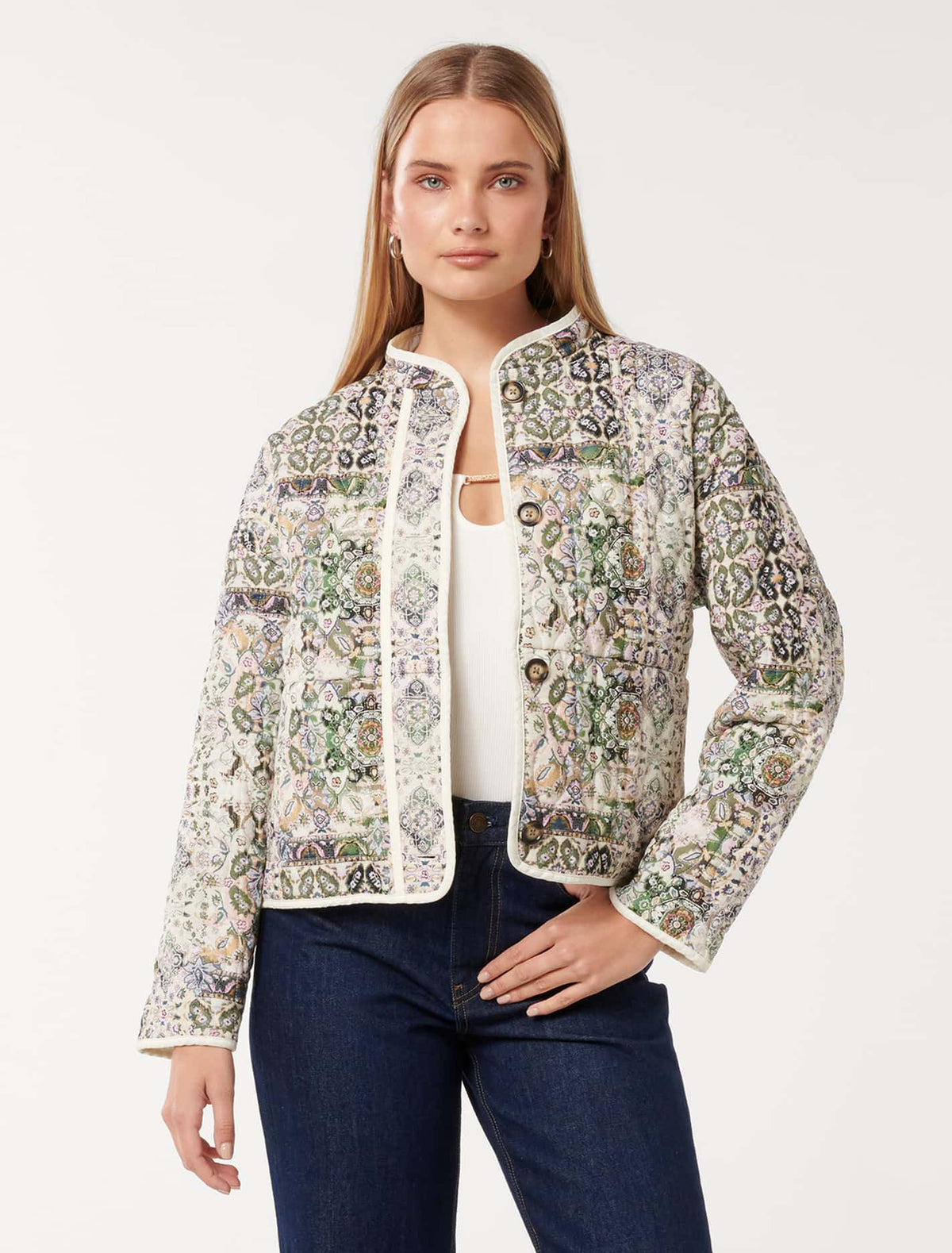 Astrid Quilted Jacket Rae Boho
