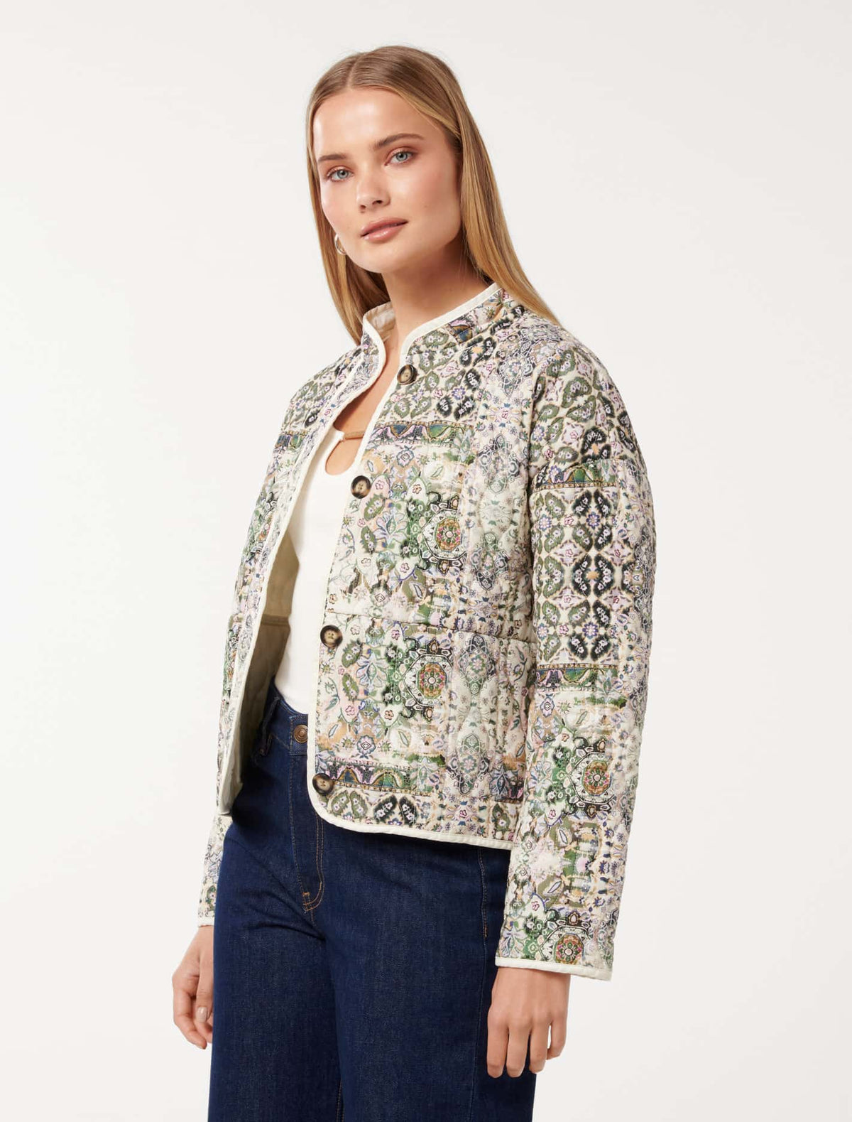 Astrid Quilted Jacket Rae Boho