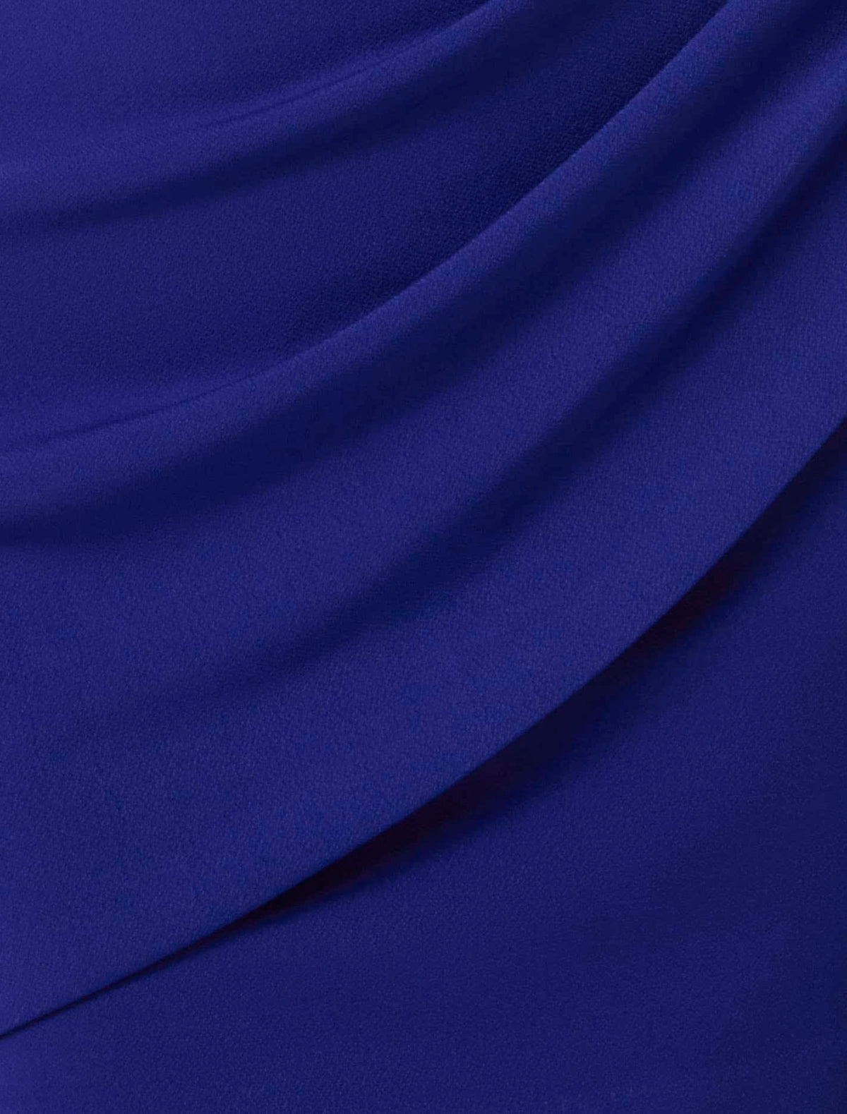 Mae Ruched Mini Dress Cobalt Blue