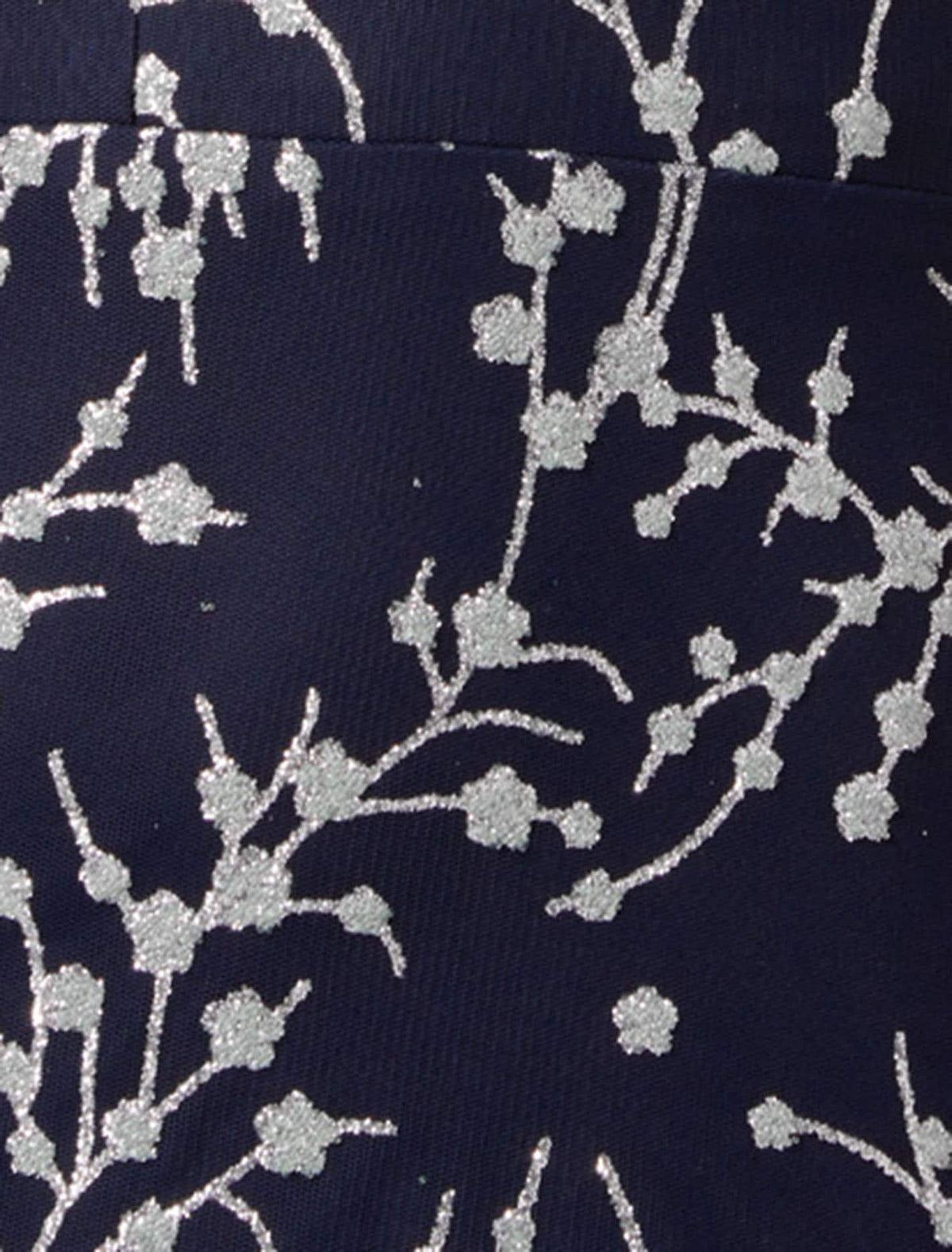 Jodie Embellished Gown Navy/Mint