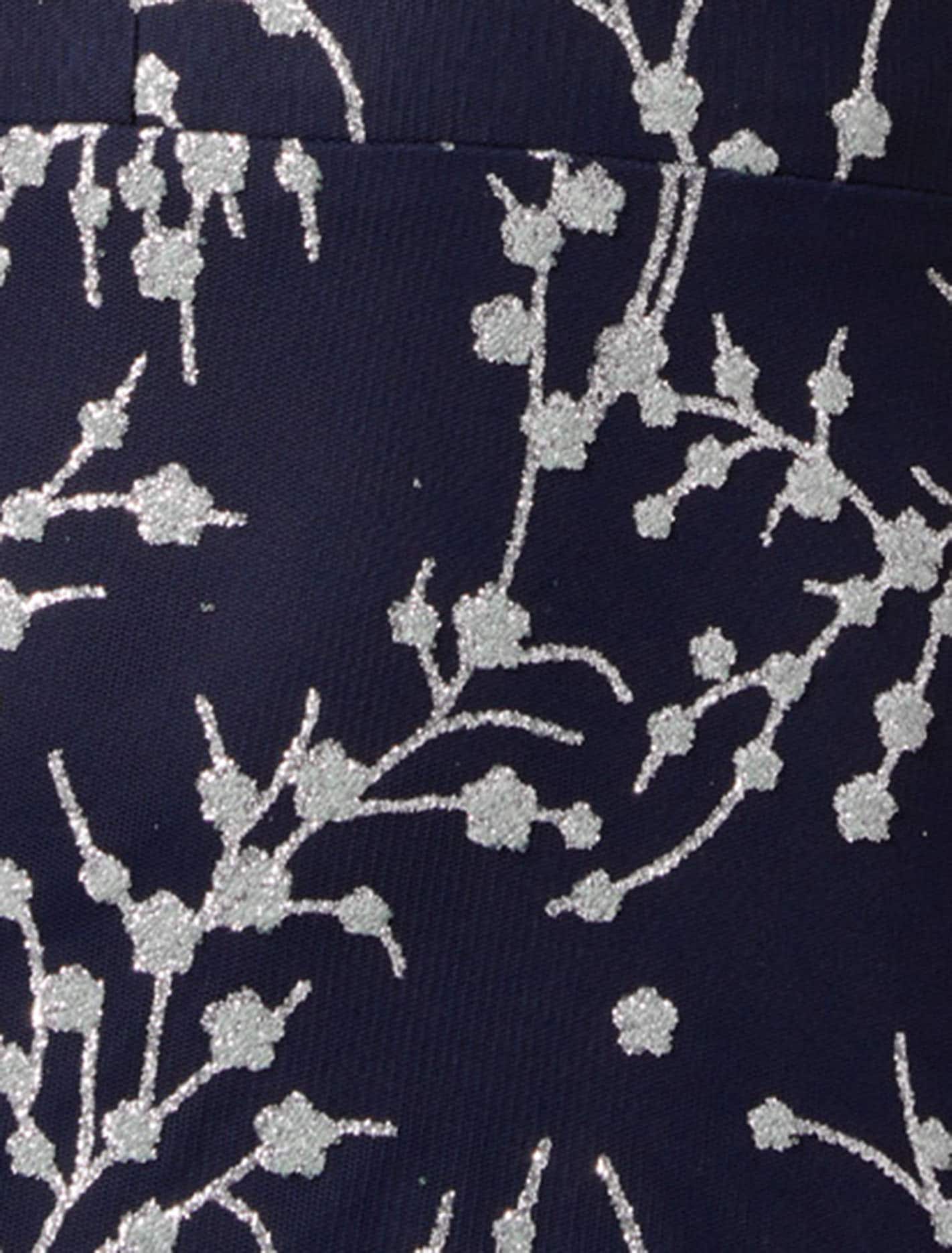 Jodie Embellished Gown Navy/Mint