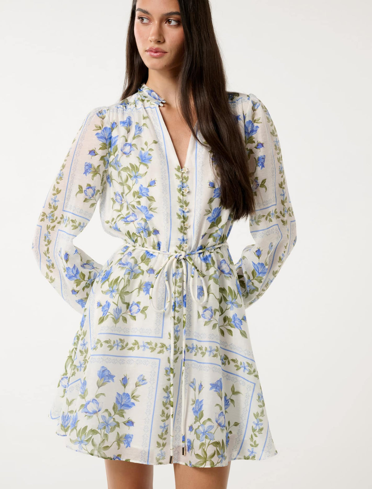 Tamila Printed Skater Mini Bellview Floral