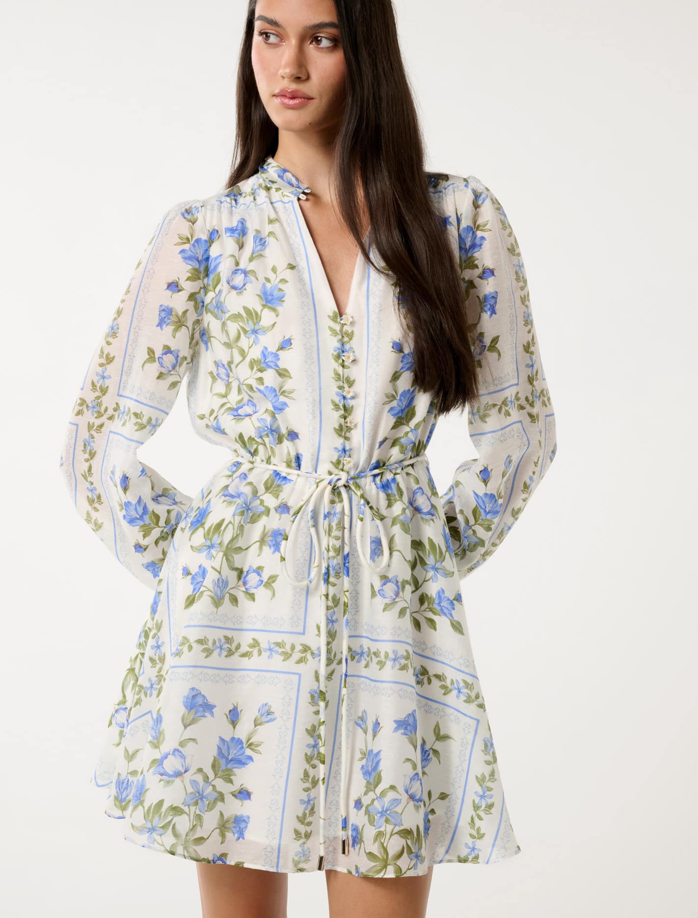 Tamila Printed Skater Mini Bellview Floral