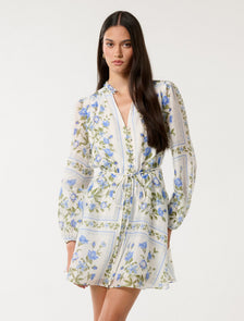 Tamila Printed Skater Mini Bellview Floral