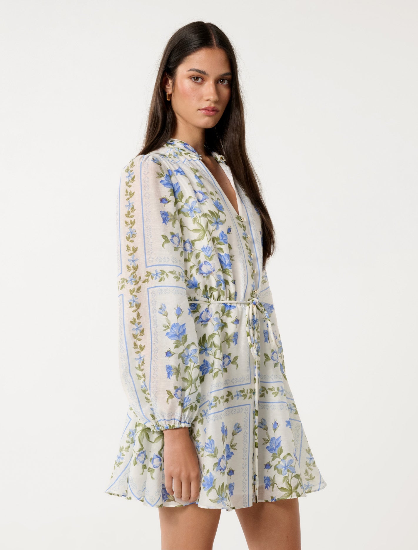 Tamila Printed Skater Mini Bellview Floral