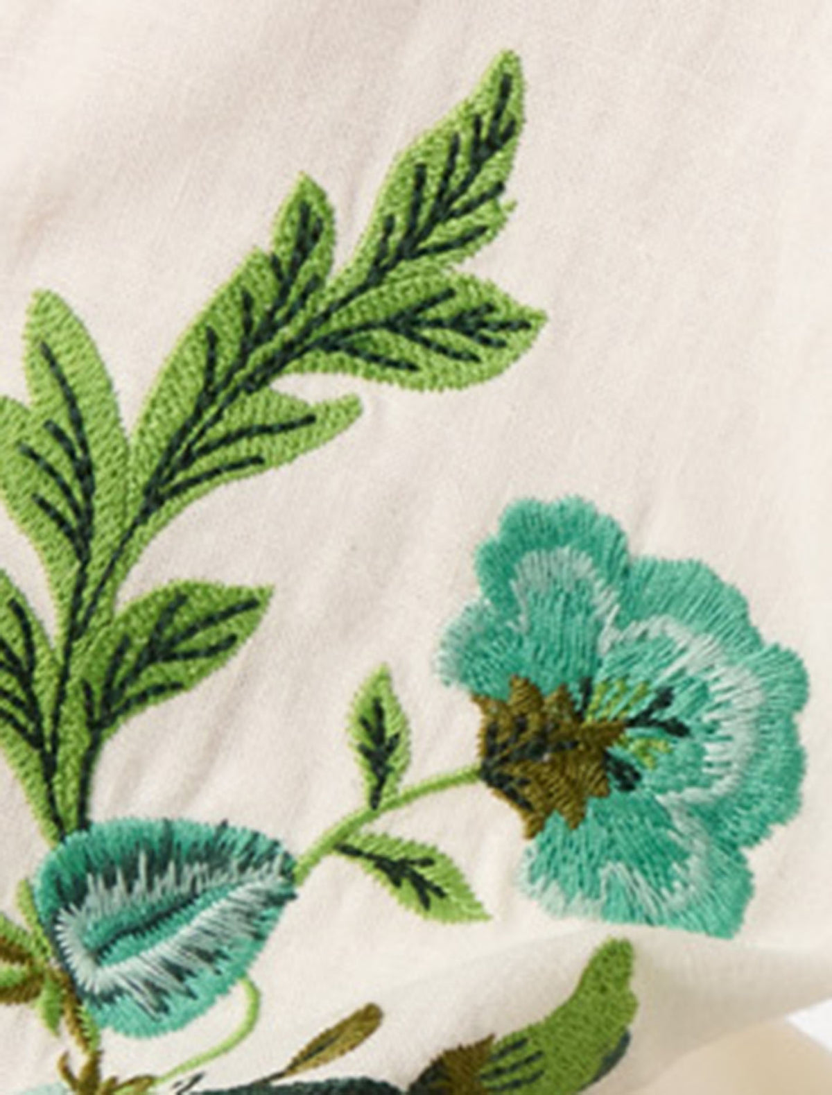 Rosalia Button Shirt Green Floral Co-ord