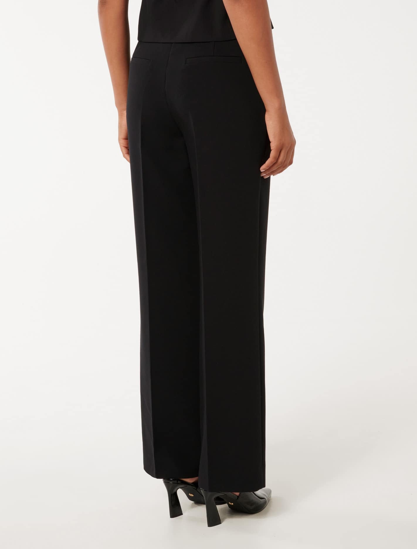 Fiora Straight Leg Pants Black