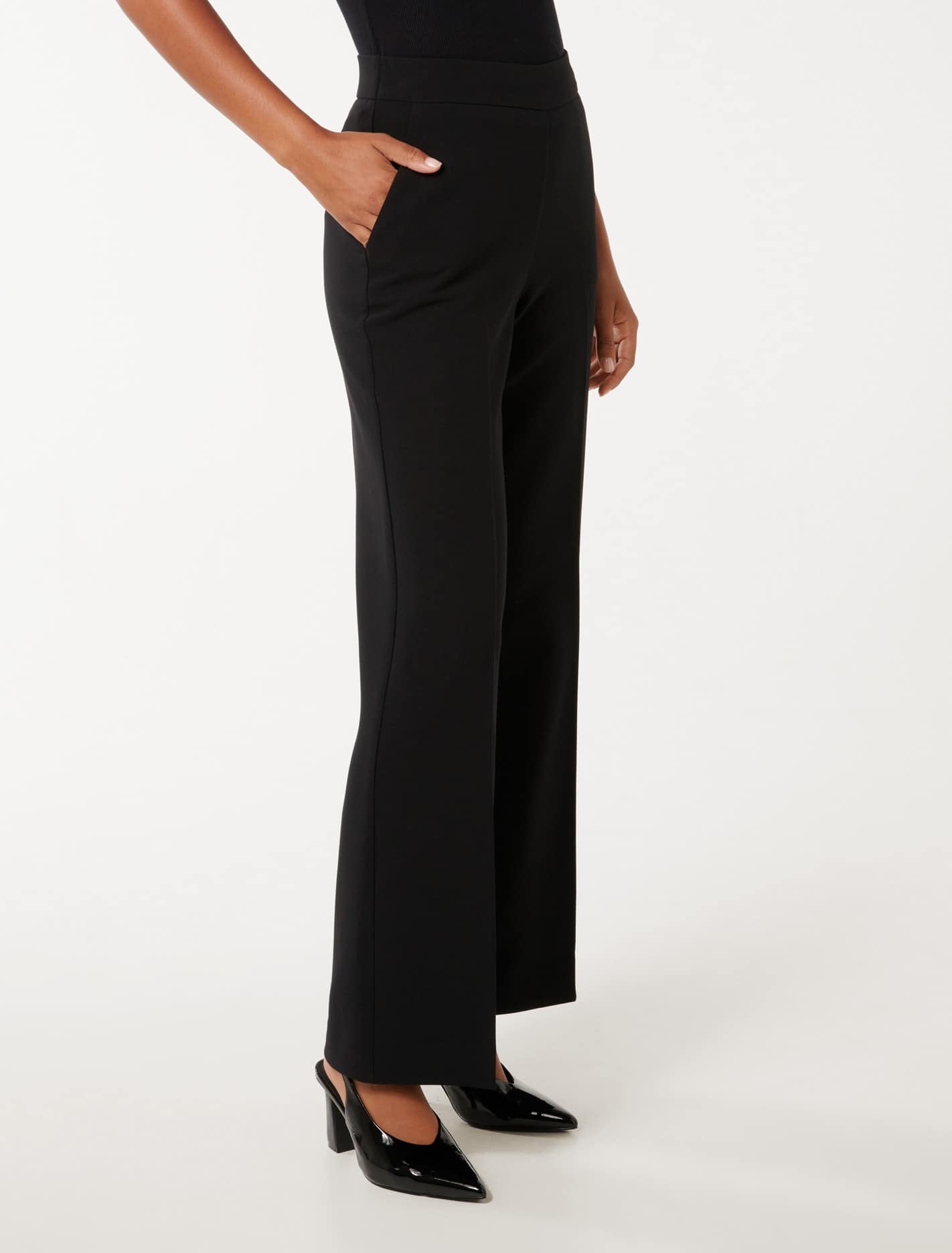 Marissa Wide Leg Pants Black