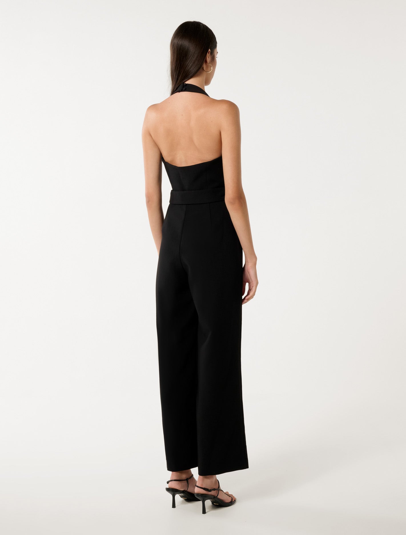 Remmie Halter Jumpsuit Black