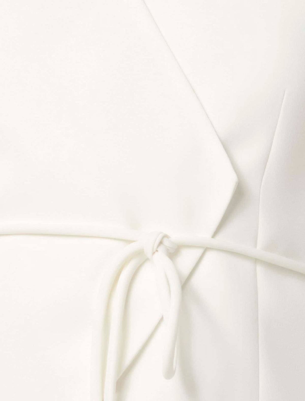 Cari Asymmetrical Waistcoat Porcelain