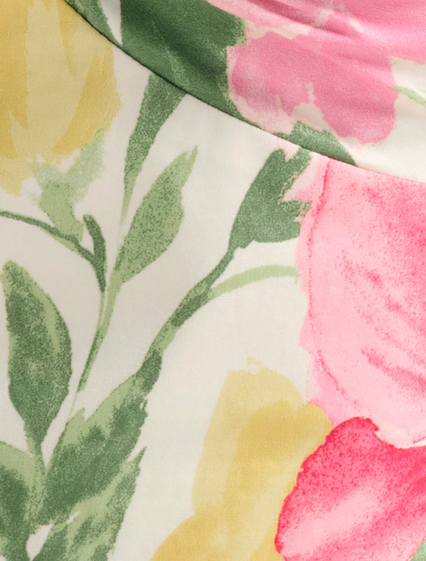 Talia Twist Front Bustier Top Lyell Floral Co-ord
