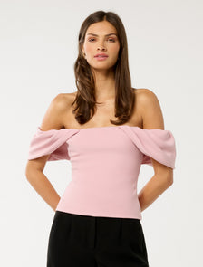 Jacinta Off Shoulder Top Blush