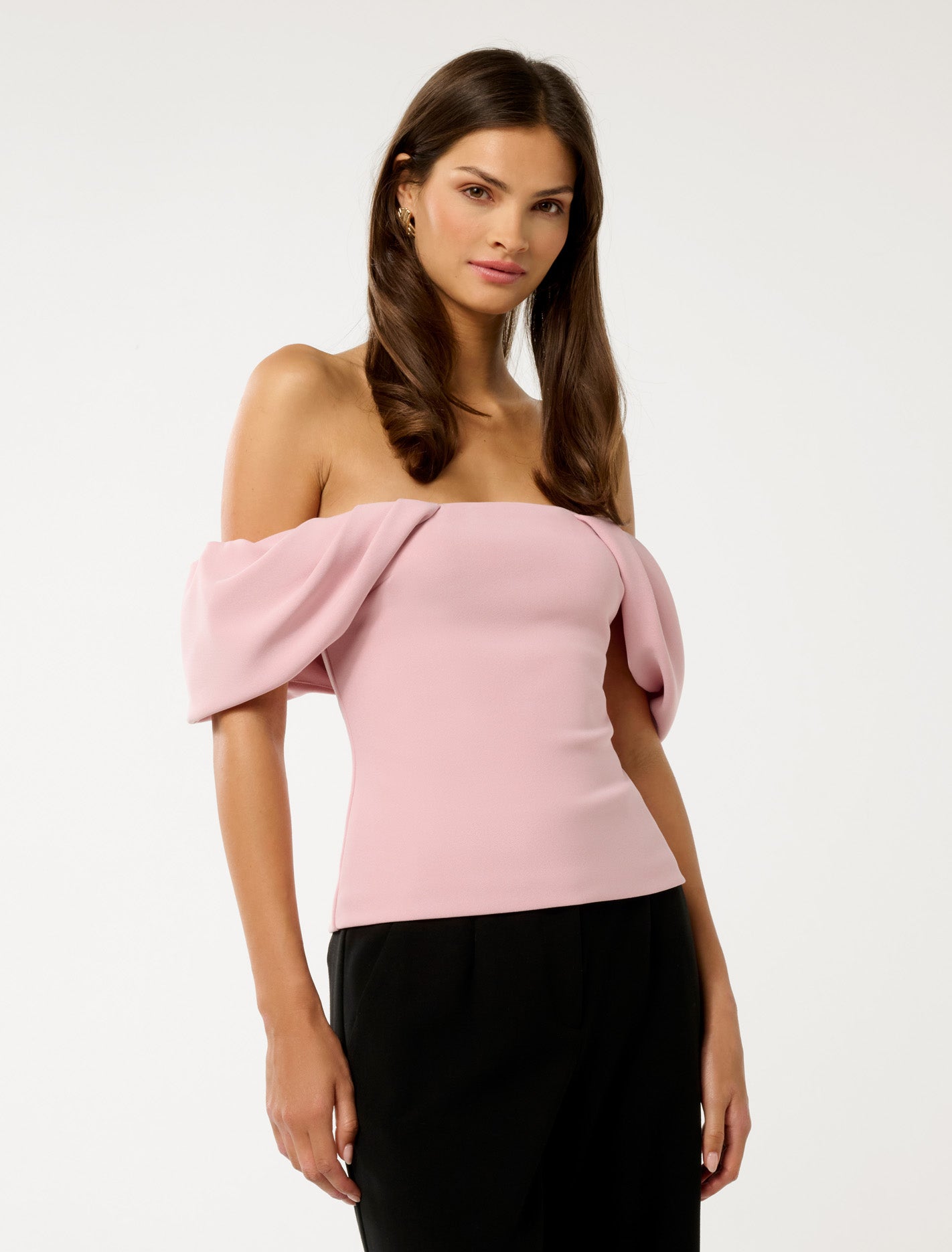 Jacinta Off Shoulder Top Blush