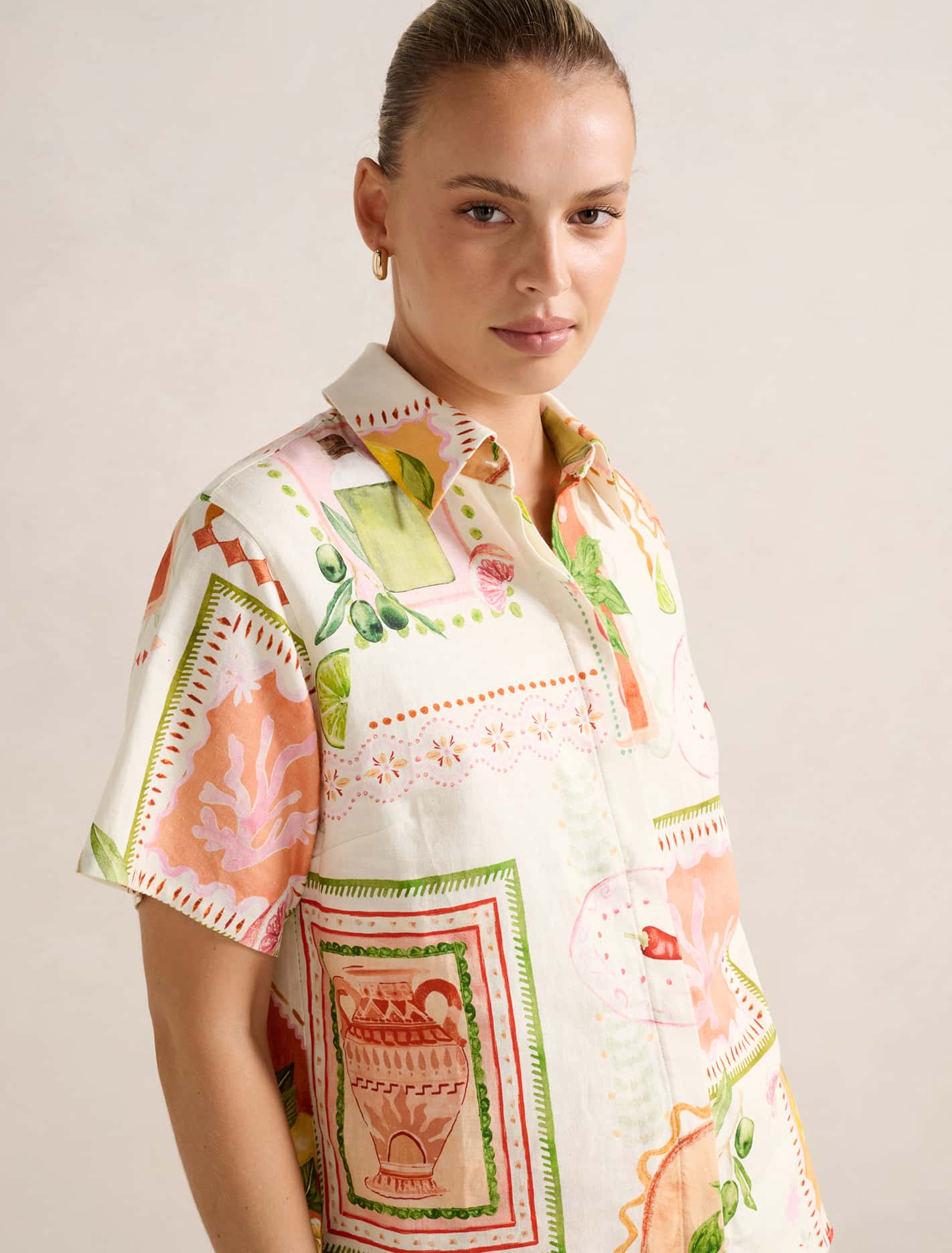 Ola Oversized Shirt Almada Co-ord