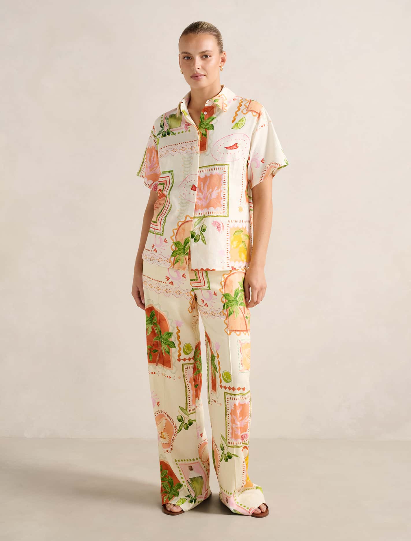 Ola Oversized Shirt Almada Co-ord