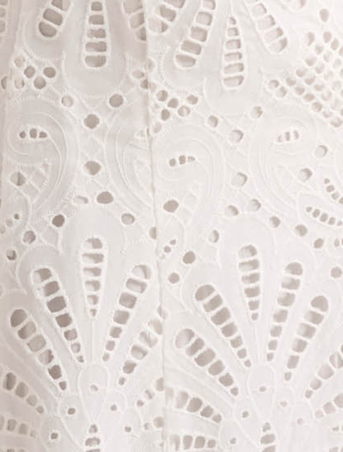 Molly Petite Embroidered Midi Dress Porcelain