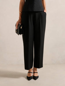 Felicity Barrel Leg Pants Black
