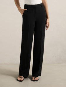 Dahlia Straight Leg Pant Black