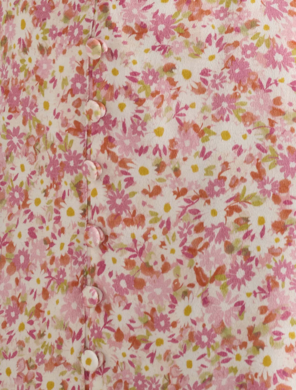 Saffron Petite Printed Sun Dress Pink Avenue Ditsy