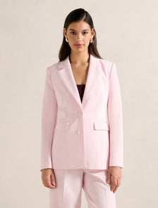Haisley Nipped Waist Blazer Cherry Blossom Suit
