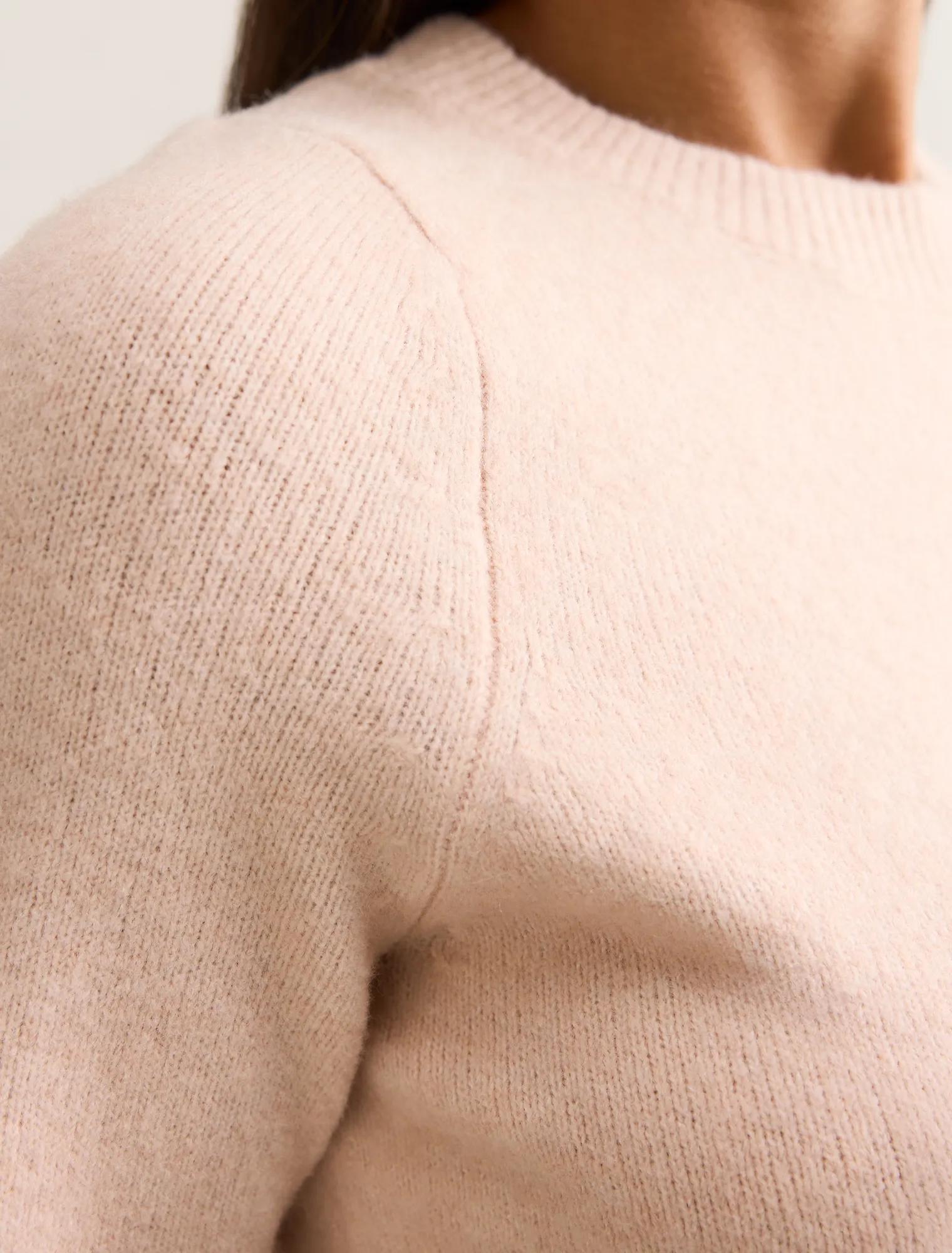 Estelle Short Sleeve Knit Tee Soft Pink