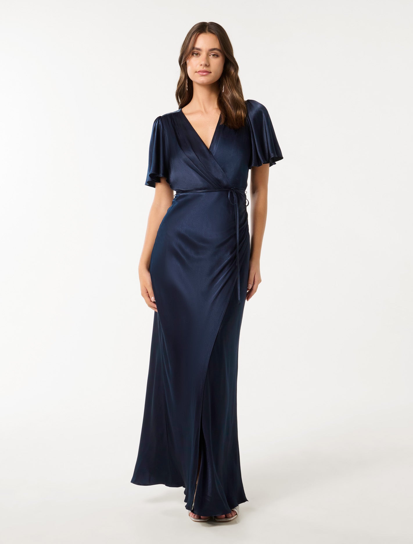Bridesmaid Dresses One Shoulder Wrap Maxi Dresses Ever New