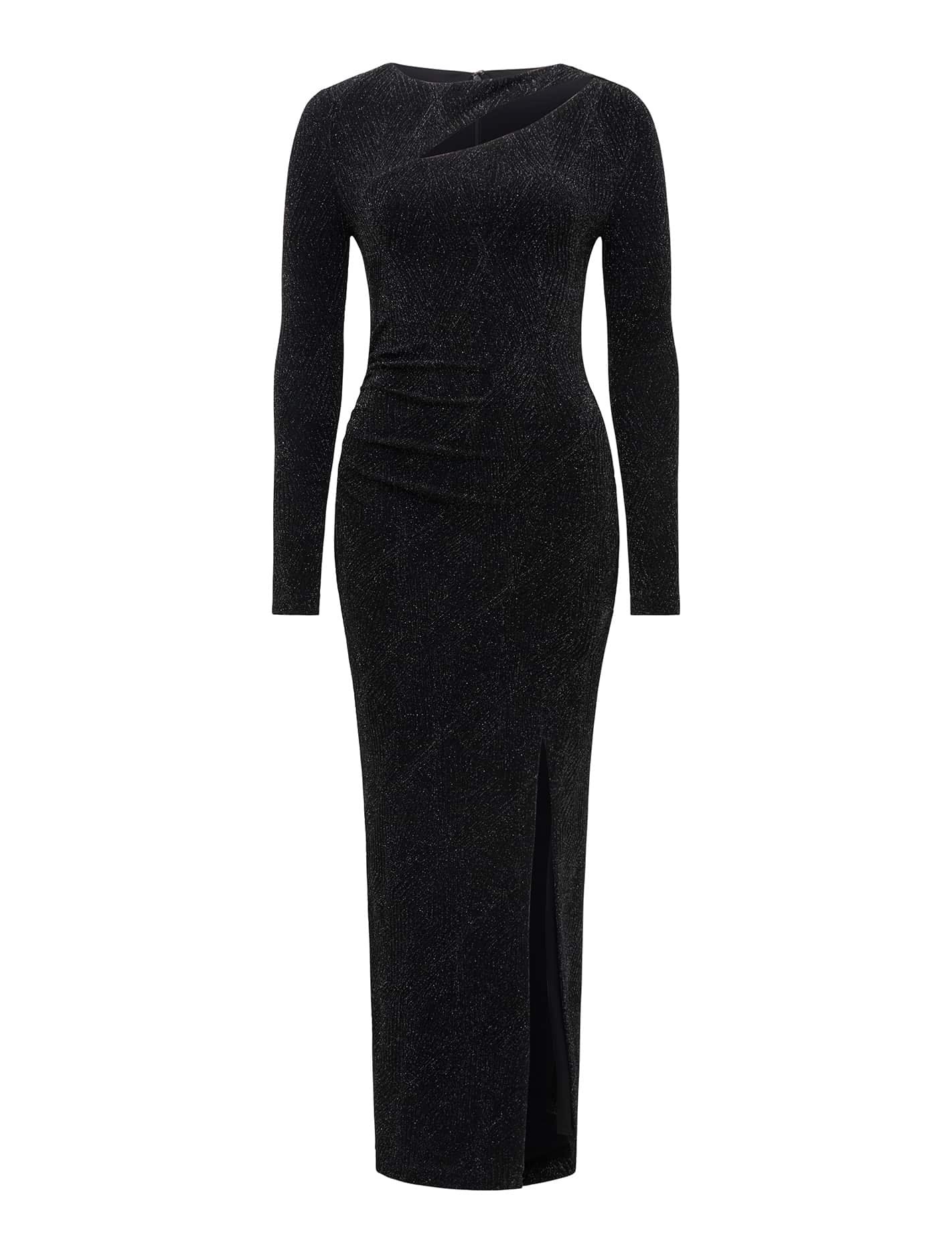 Christy Metallic Bodycon Midi Dress
