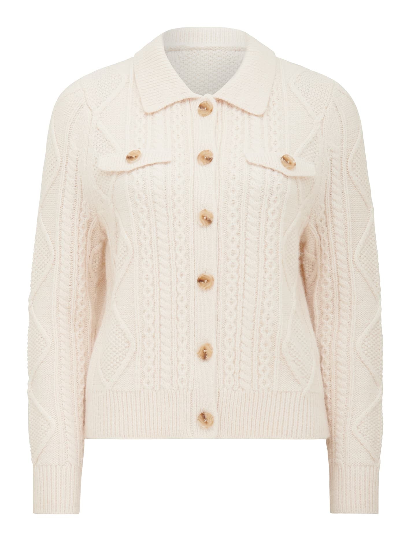 Cassie Cable Knit Cardigan