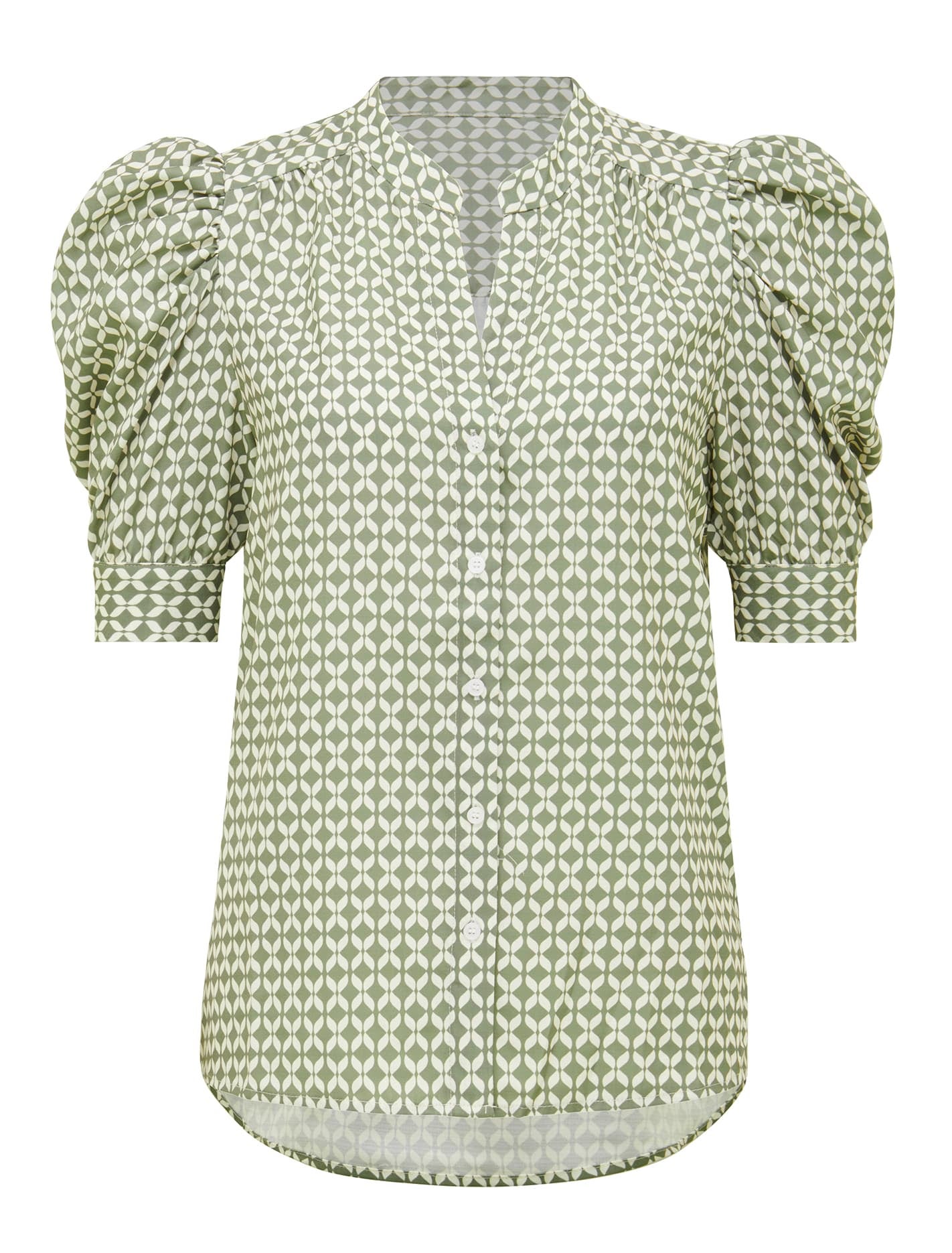 Mandi Ruched Sleeve Shirt