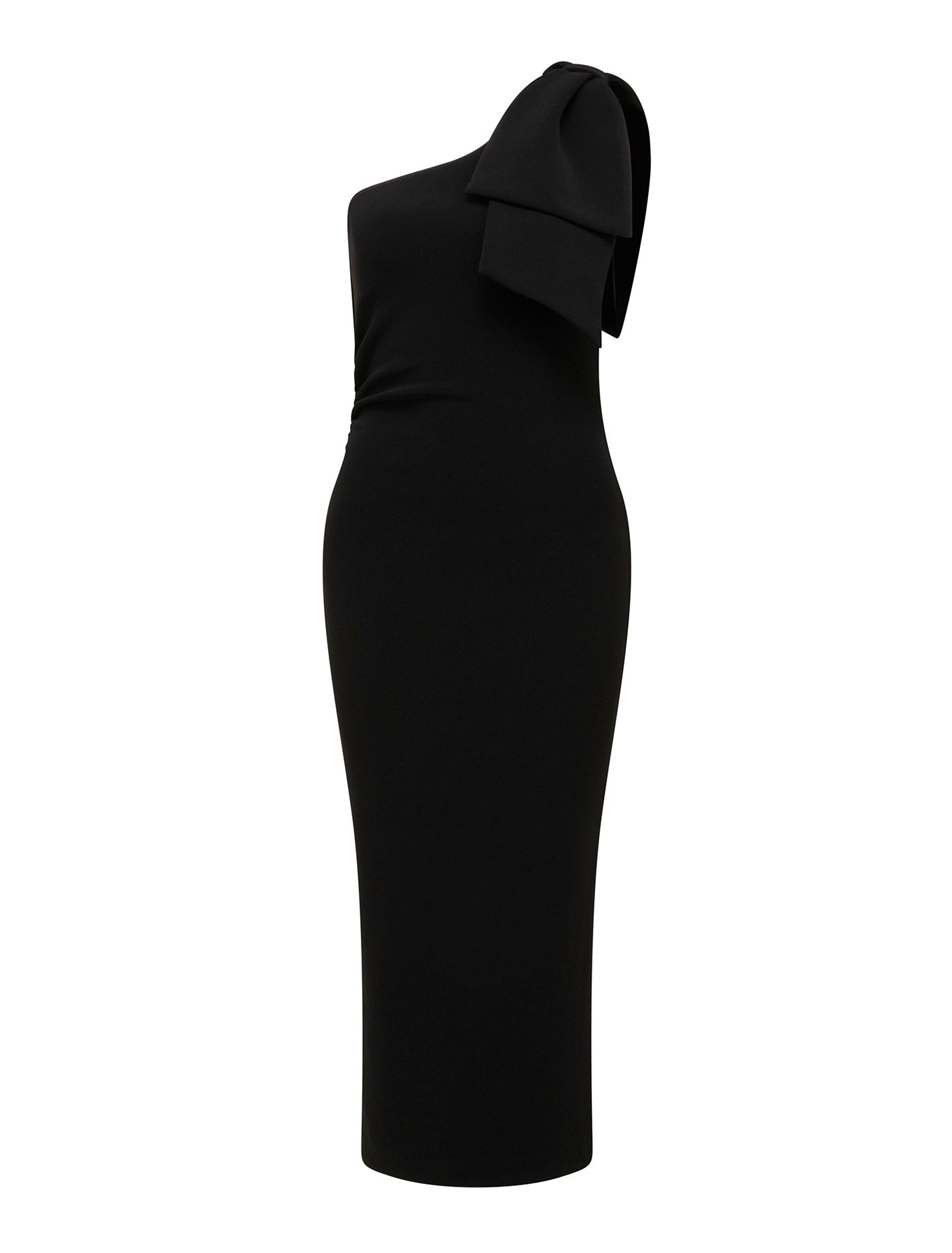 Jade Bow Bodycon Midi Dress