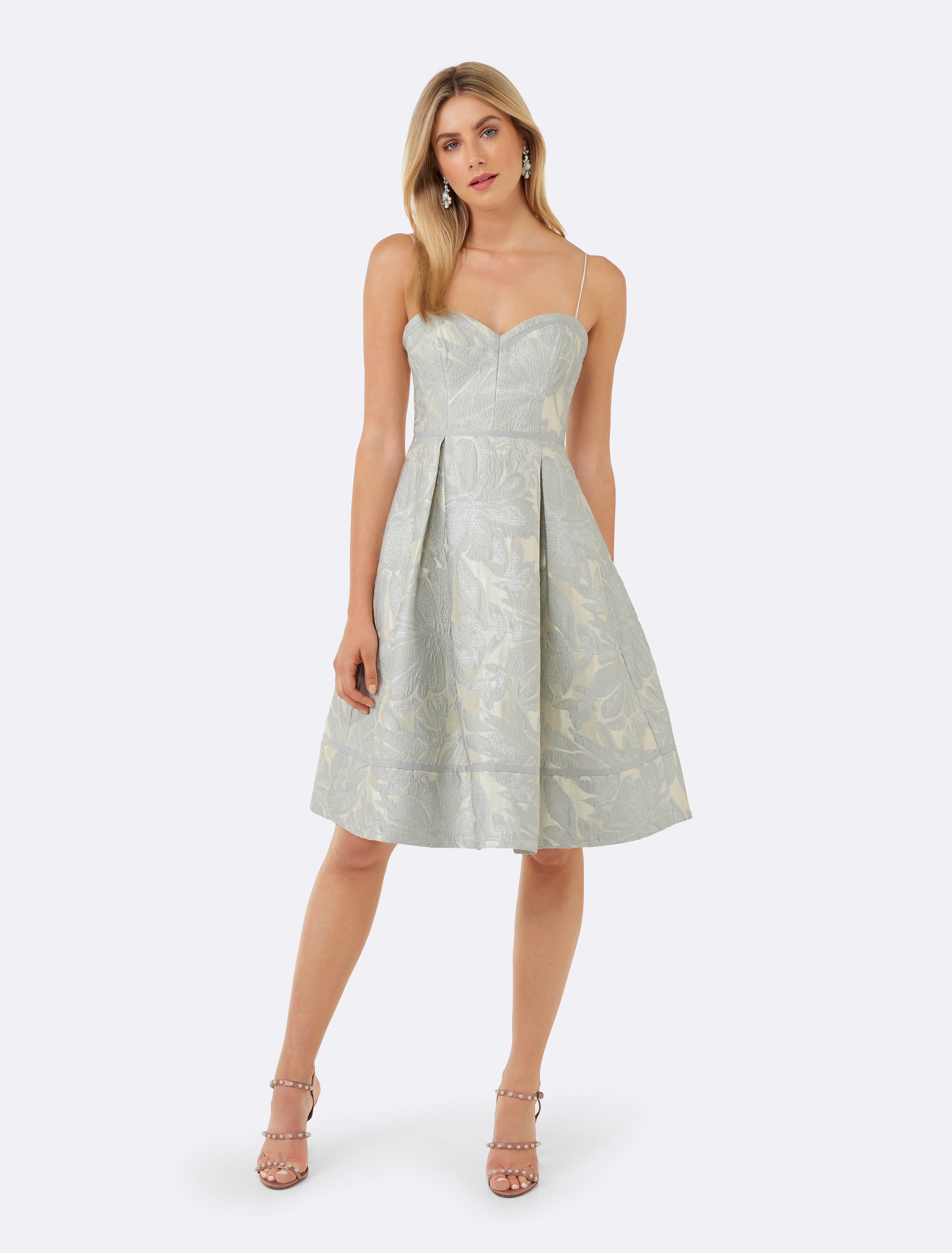 Anna Jacquard Prom Dress