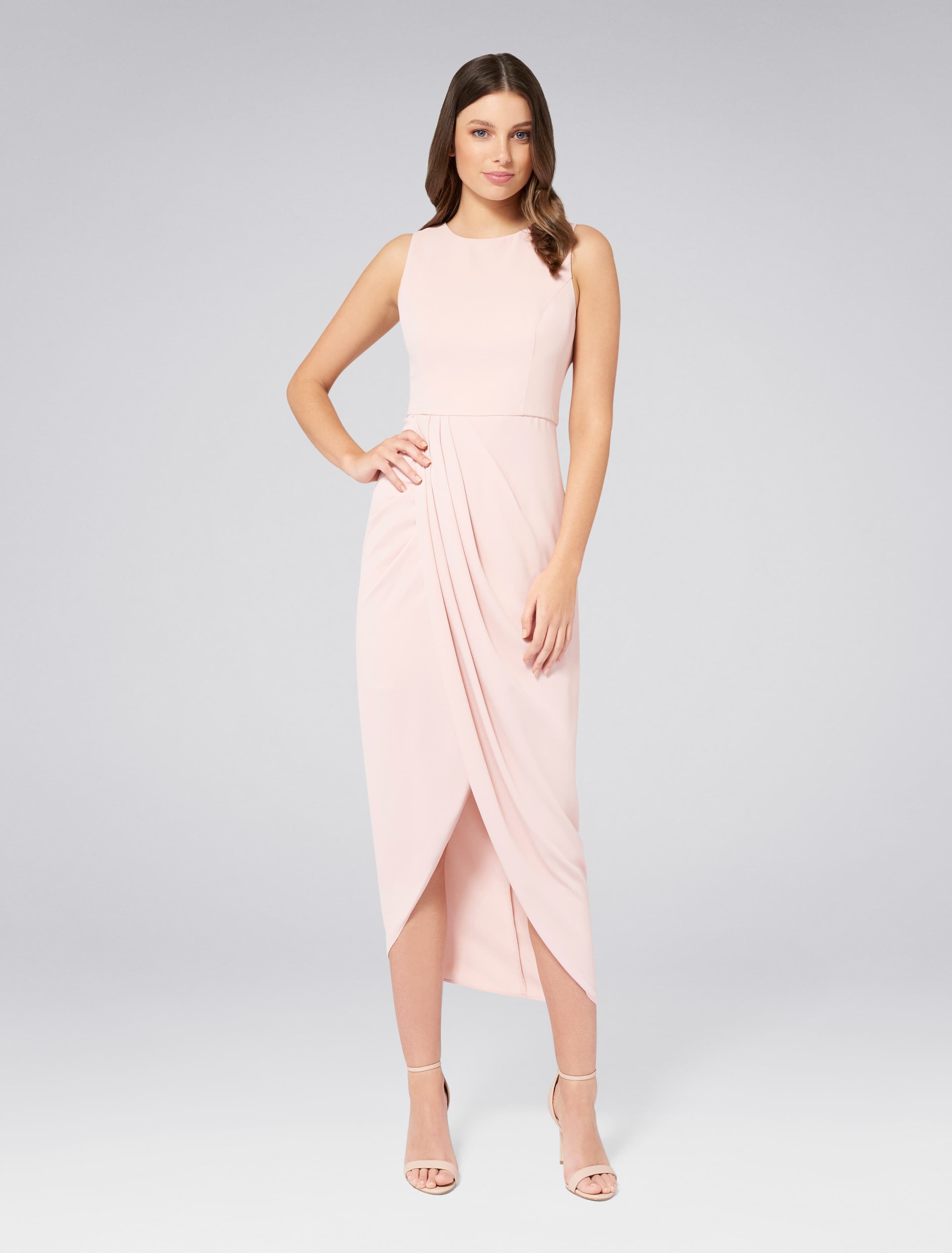 Lilly discount drape dress
