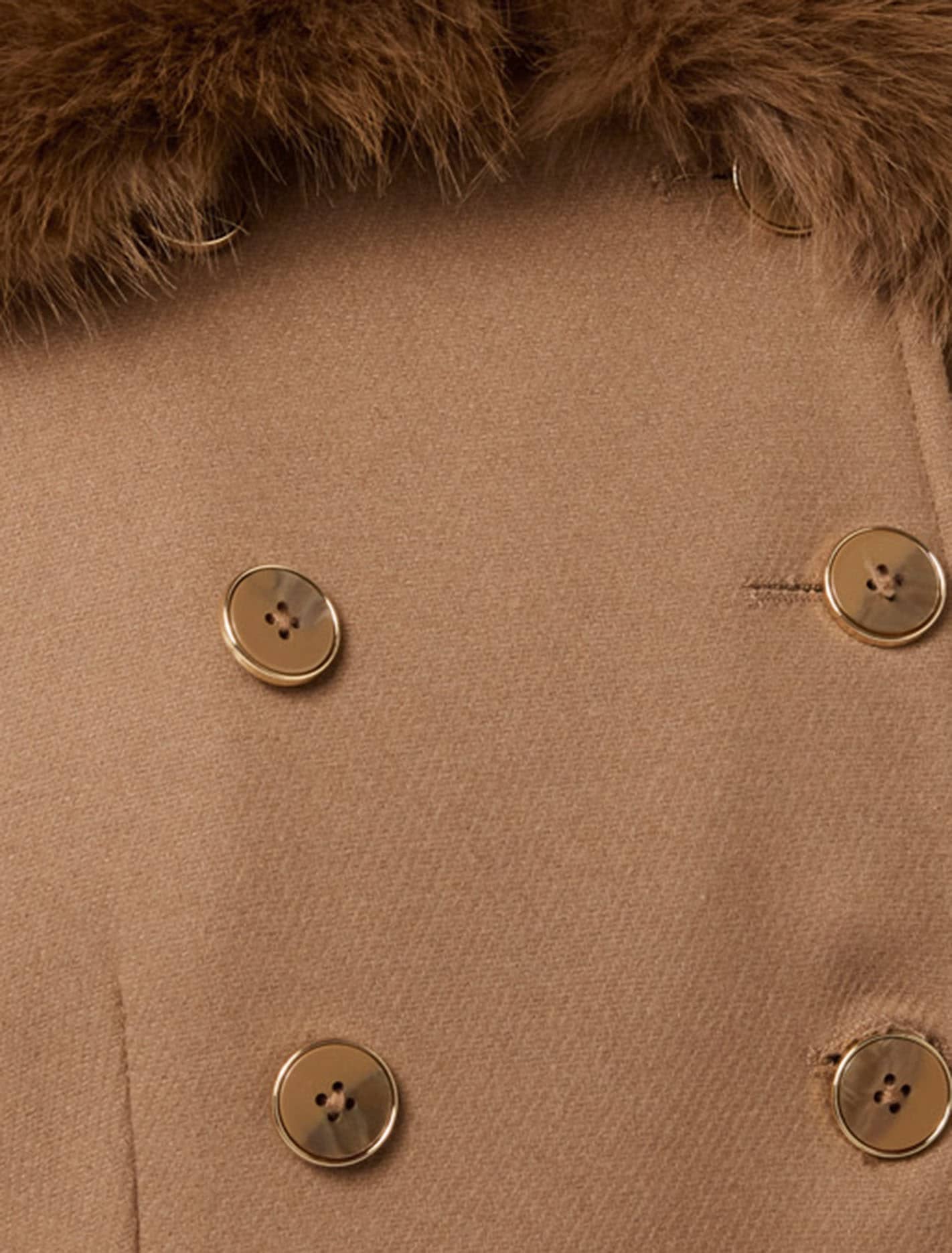 Susie Petite Faux Fur Coat