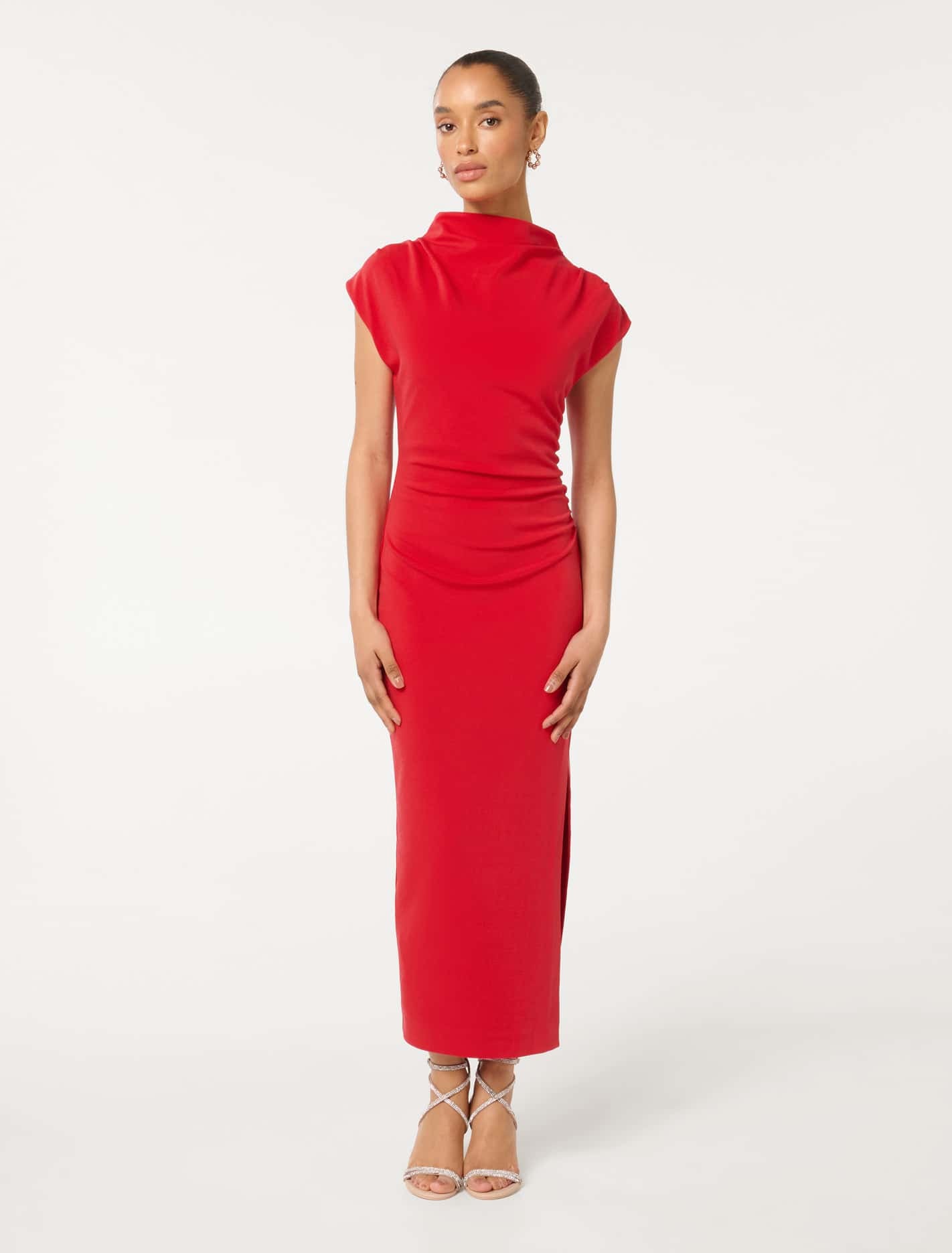 Samantha Petite Bodycon Midi Dress