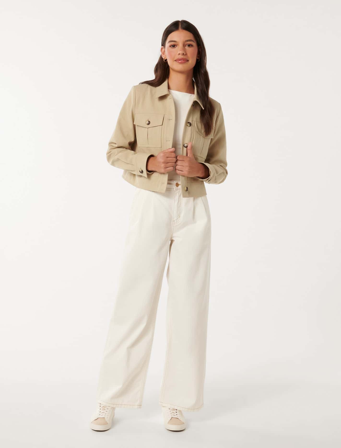 Luca Crop Utility Jacket