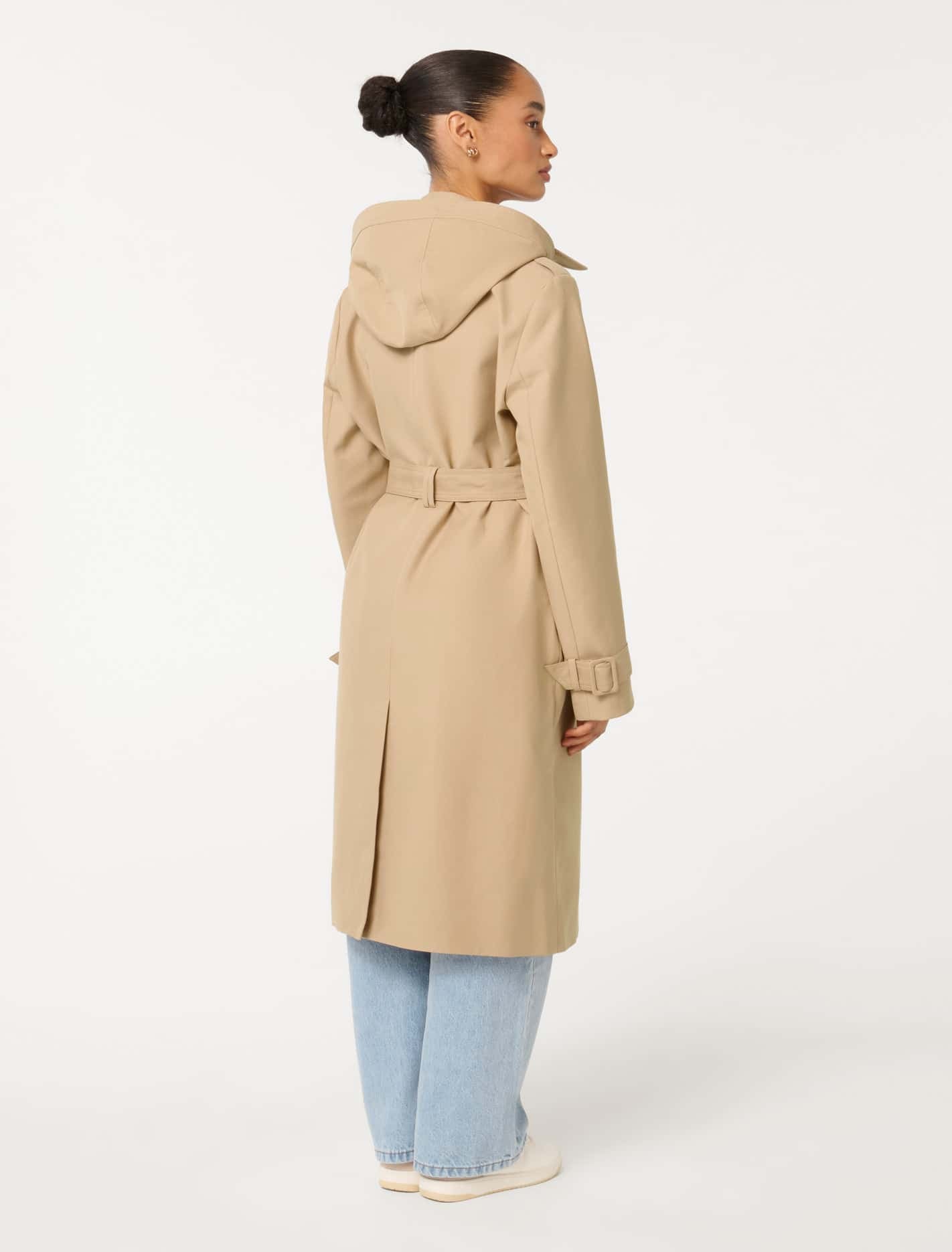 Maggie Petite Water Resistant Trench