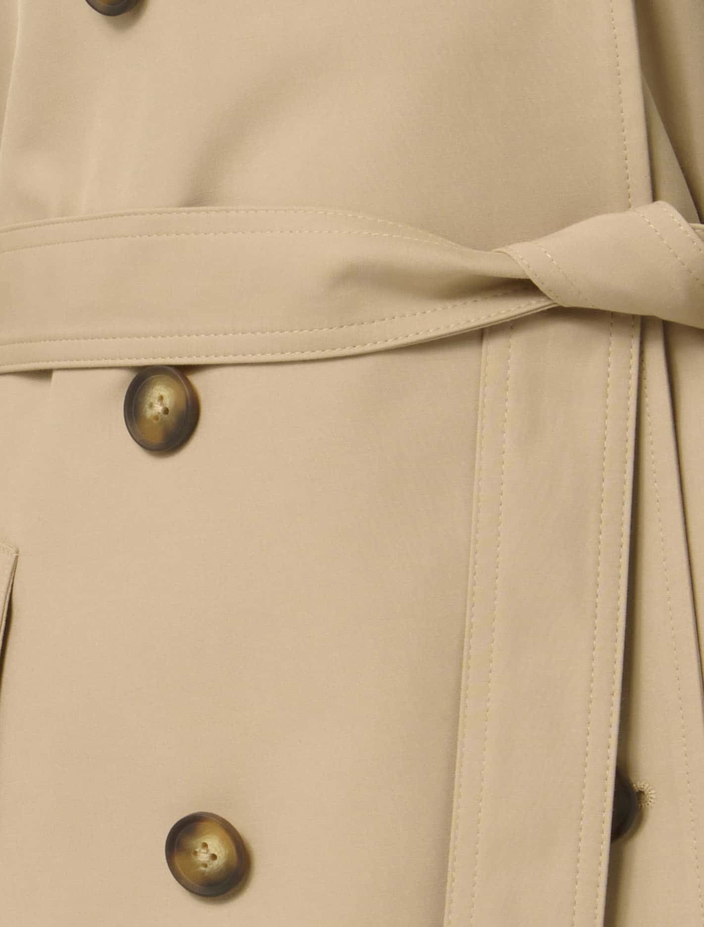 Maggie Petite Water Resistant Trench