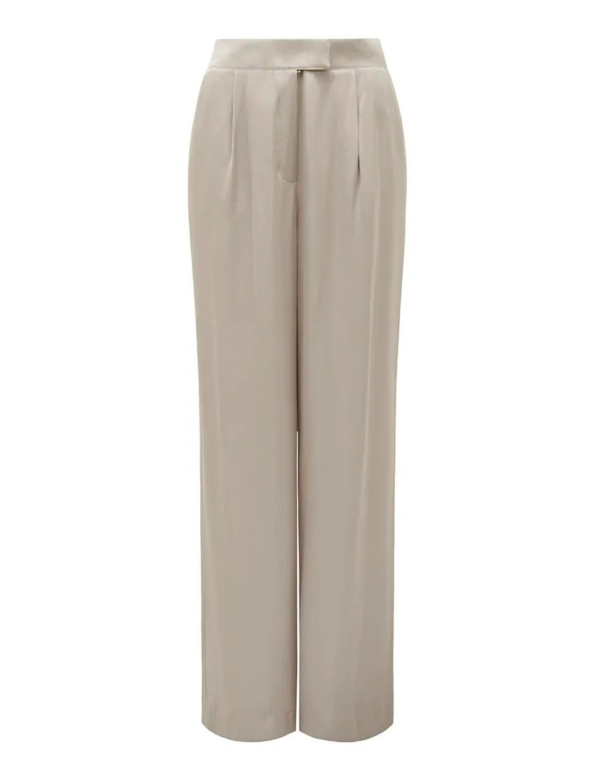 Alora Satin Wide-Leg Pants