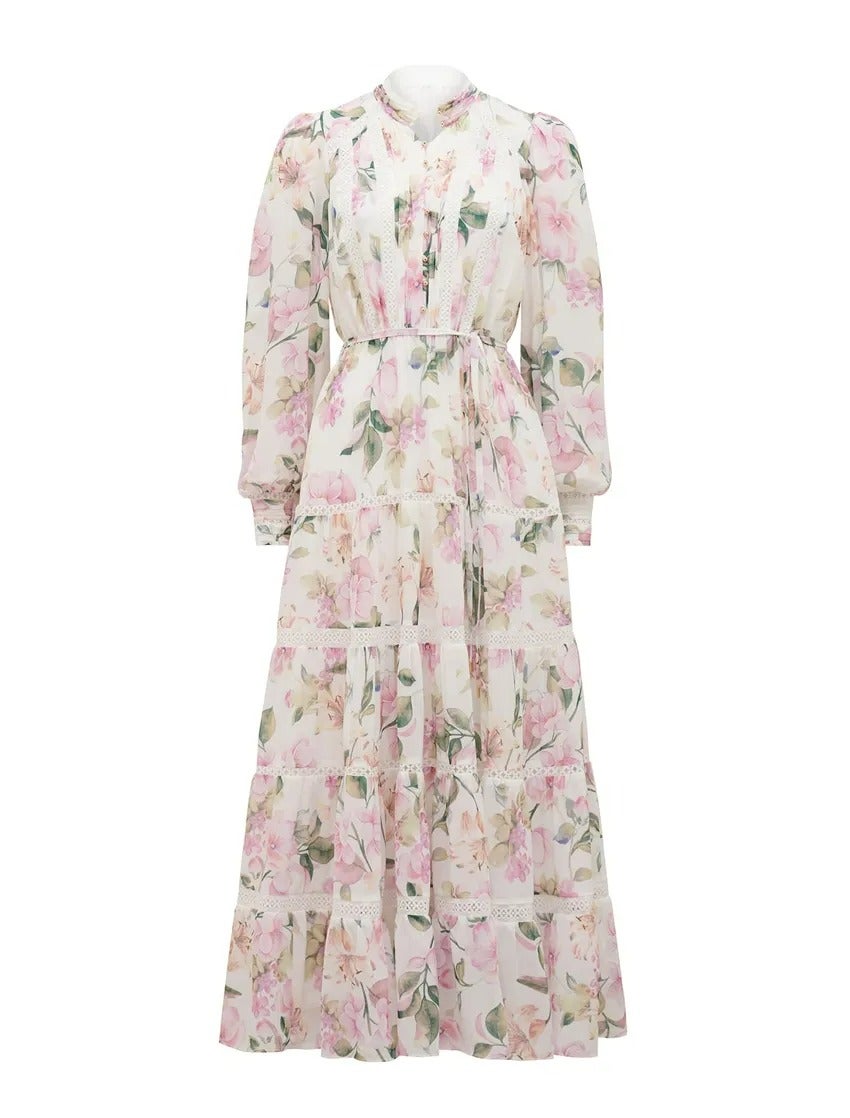 Juliette Trim Detail Midi Dress