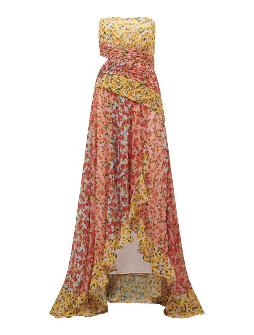 Rosa Printed Maxi Dress
