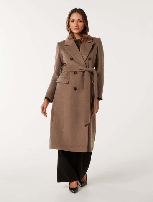 Charlotte Petite Wrap Coat