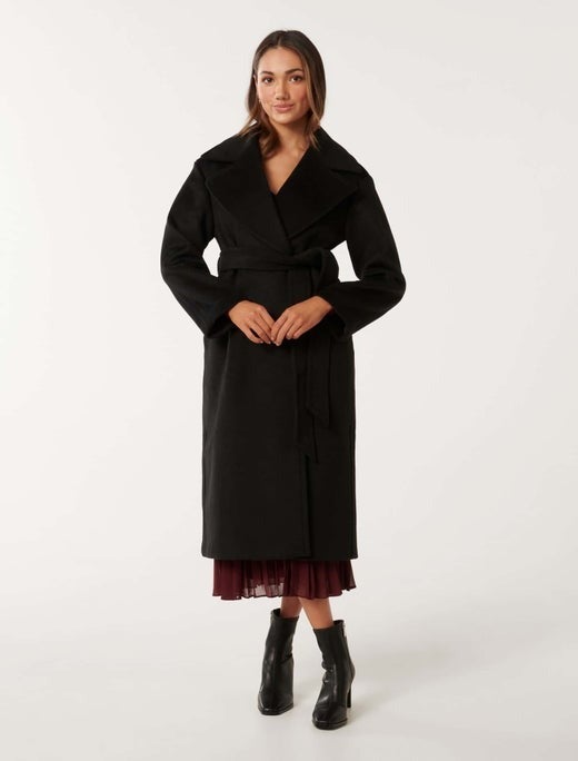 Priya Petite Wrap Coat