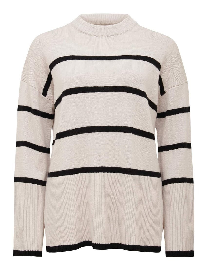 Bianca Longline Crew-Neck Sweater