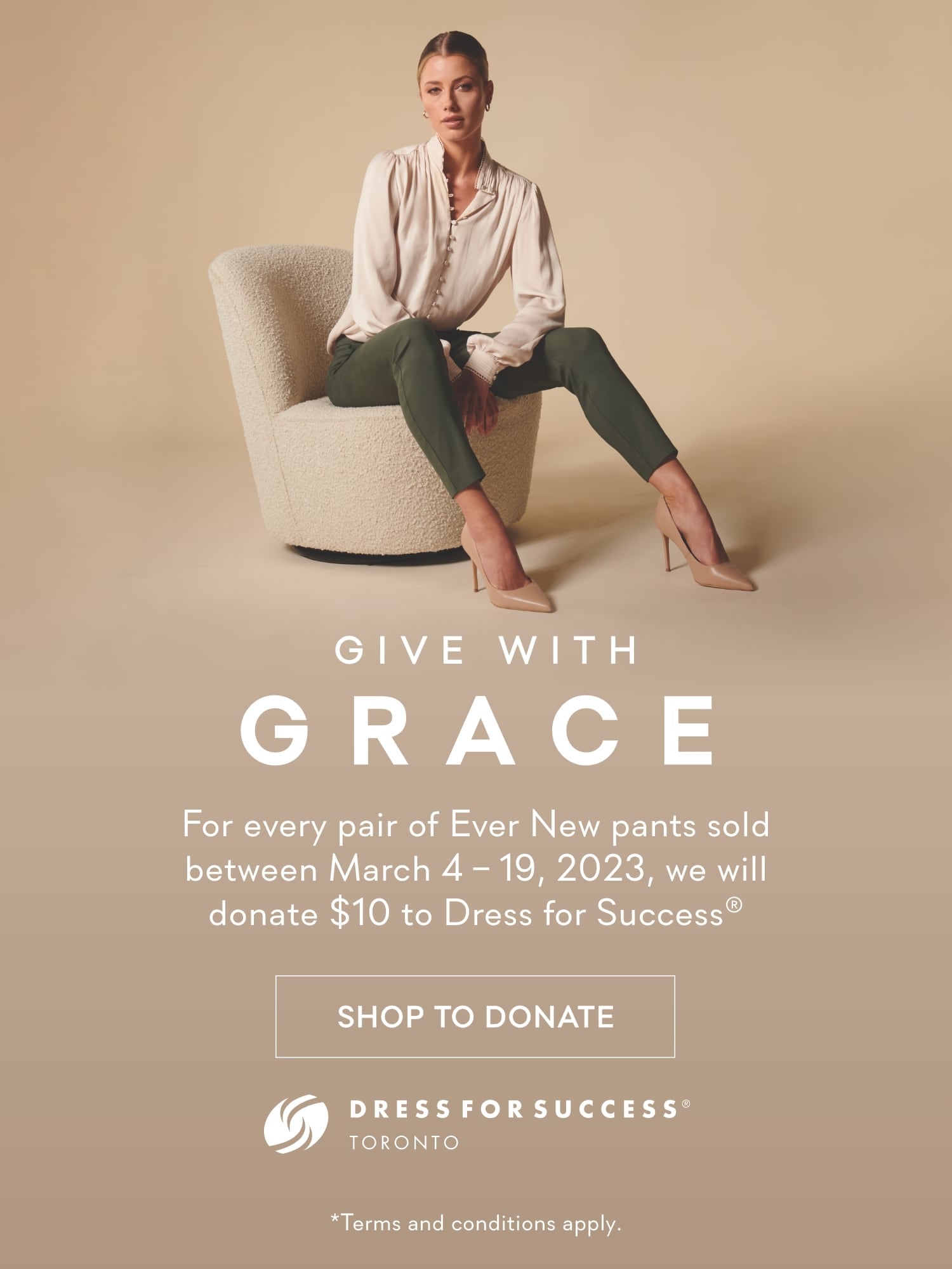 Ever New | Give With Grace | Shop To Donate