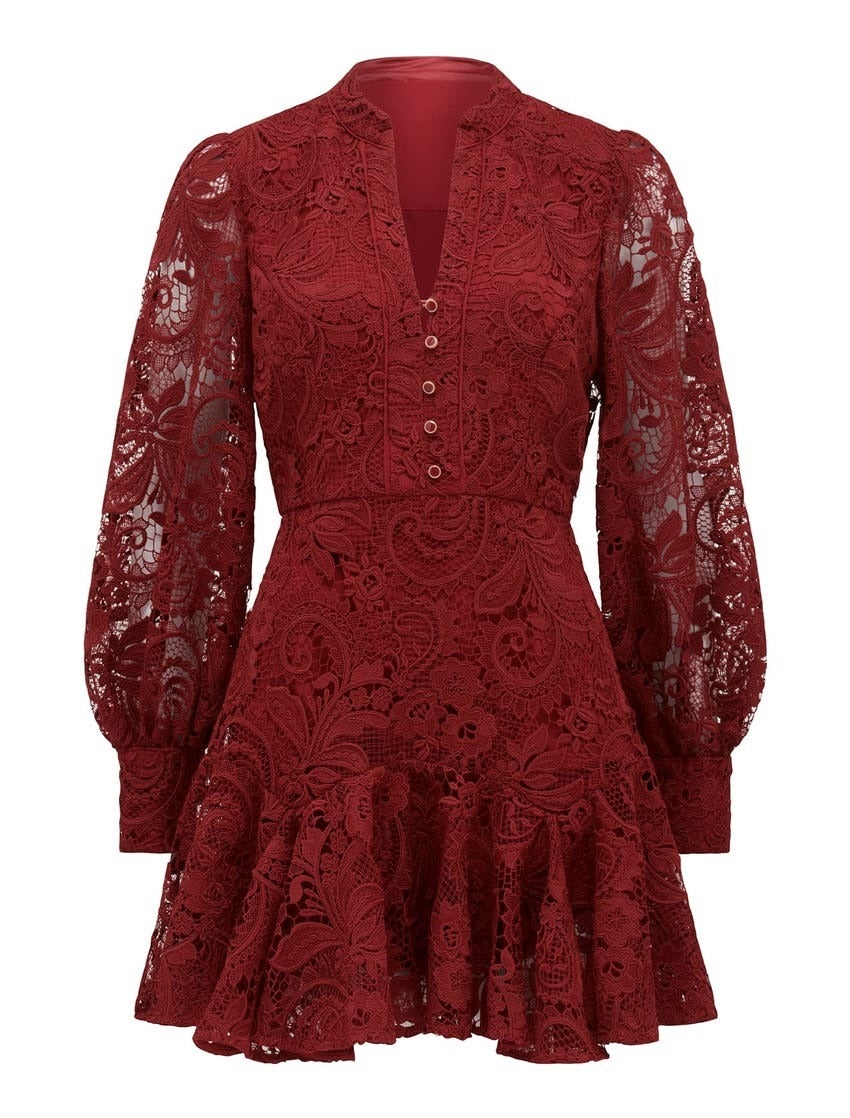 Iris Lace Mini Dress