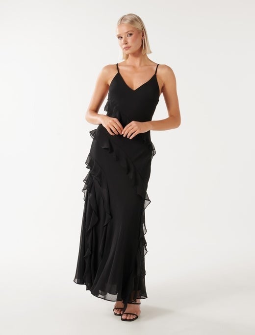 Poppy Ruffle Gown